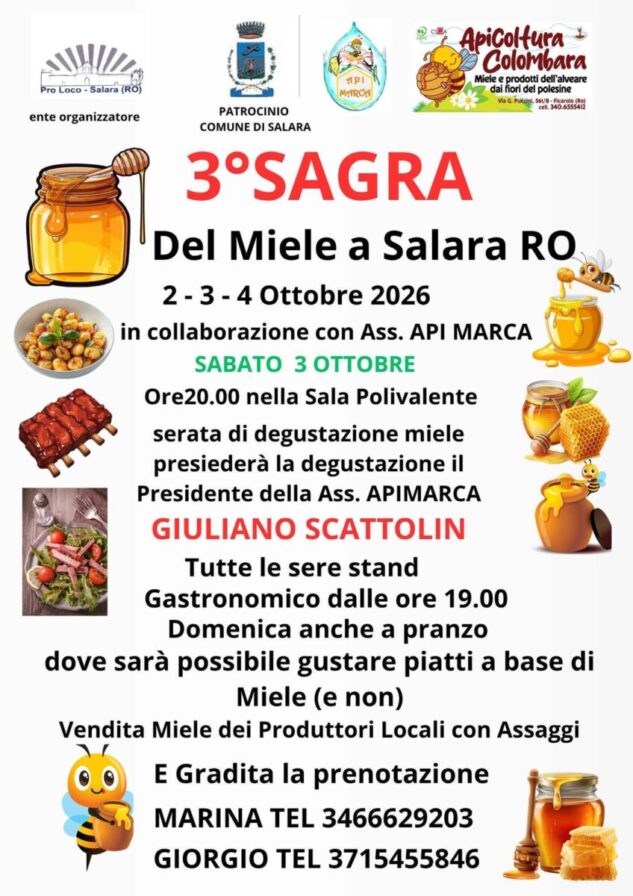 Sagra del Miele – Honey Festival in Salara