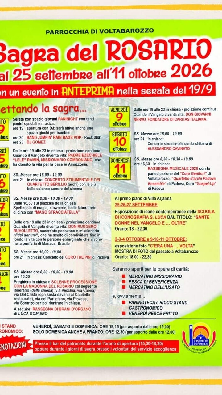 Sagra del Rosario di Voltabarozzo