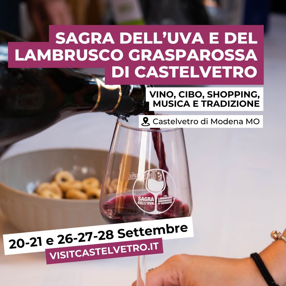 Sagra dell'Uva e del Lambrusco Grasparossa di Castelvetro