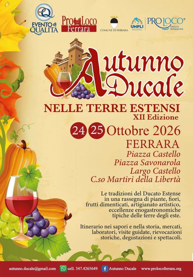 Autunno Ducale nelle terre estensi
