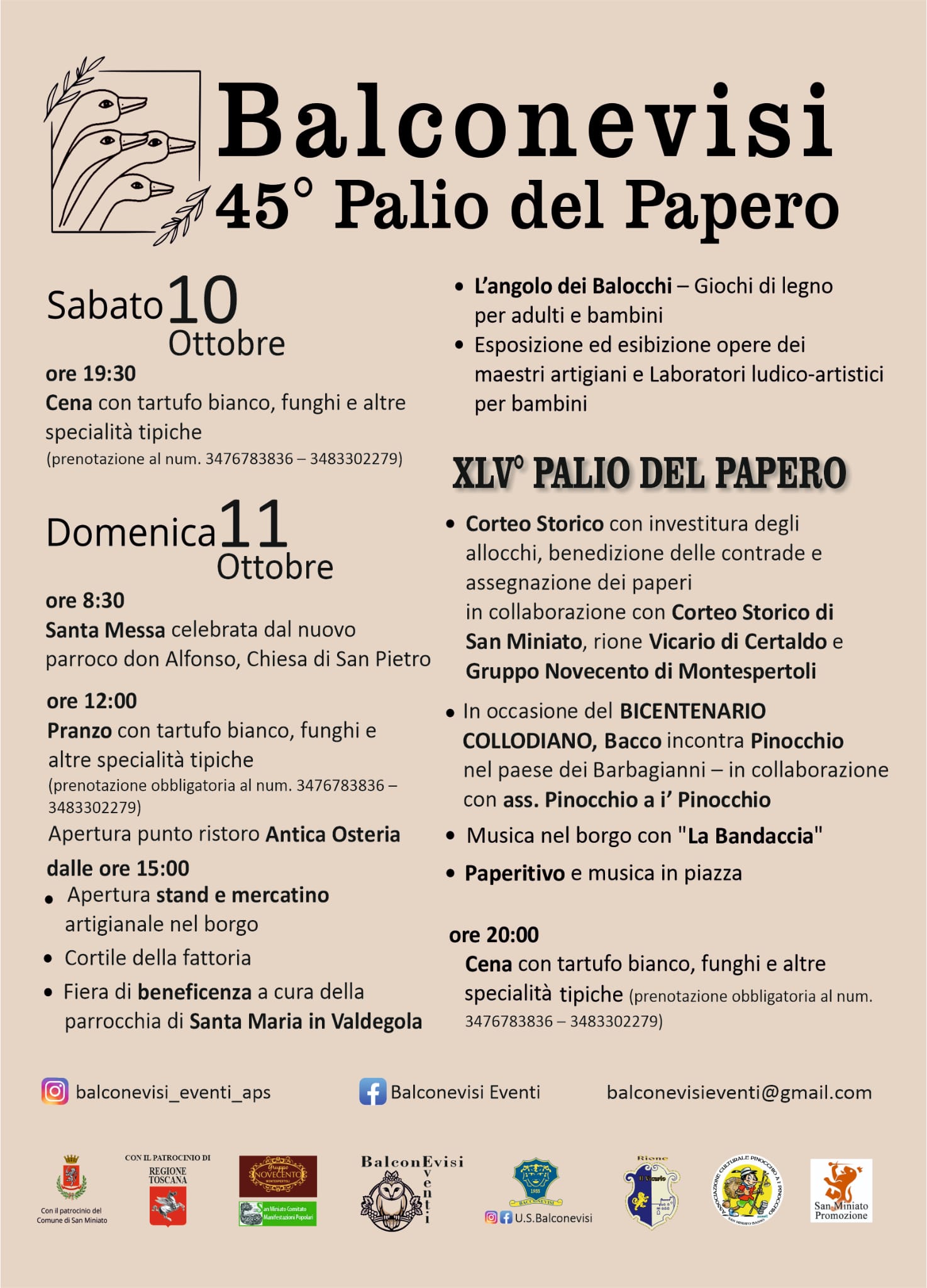 45° Palio del Papero