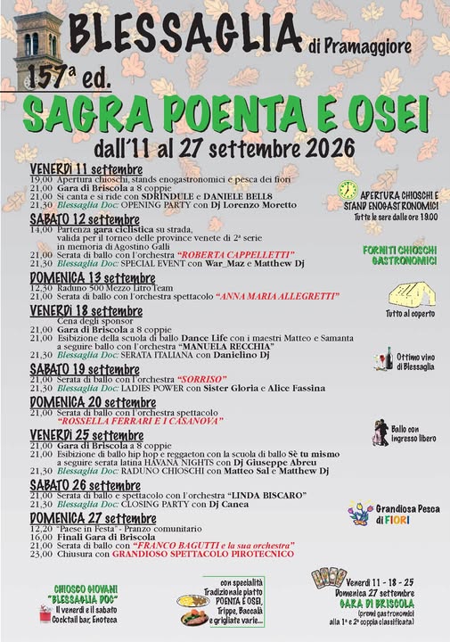 Sagra Poenta e Osei