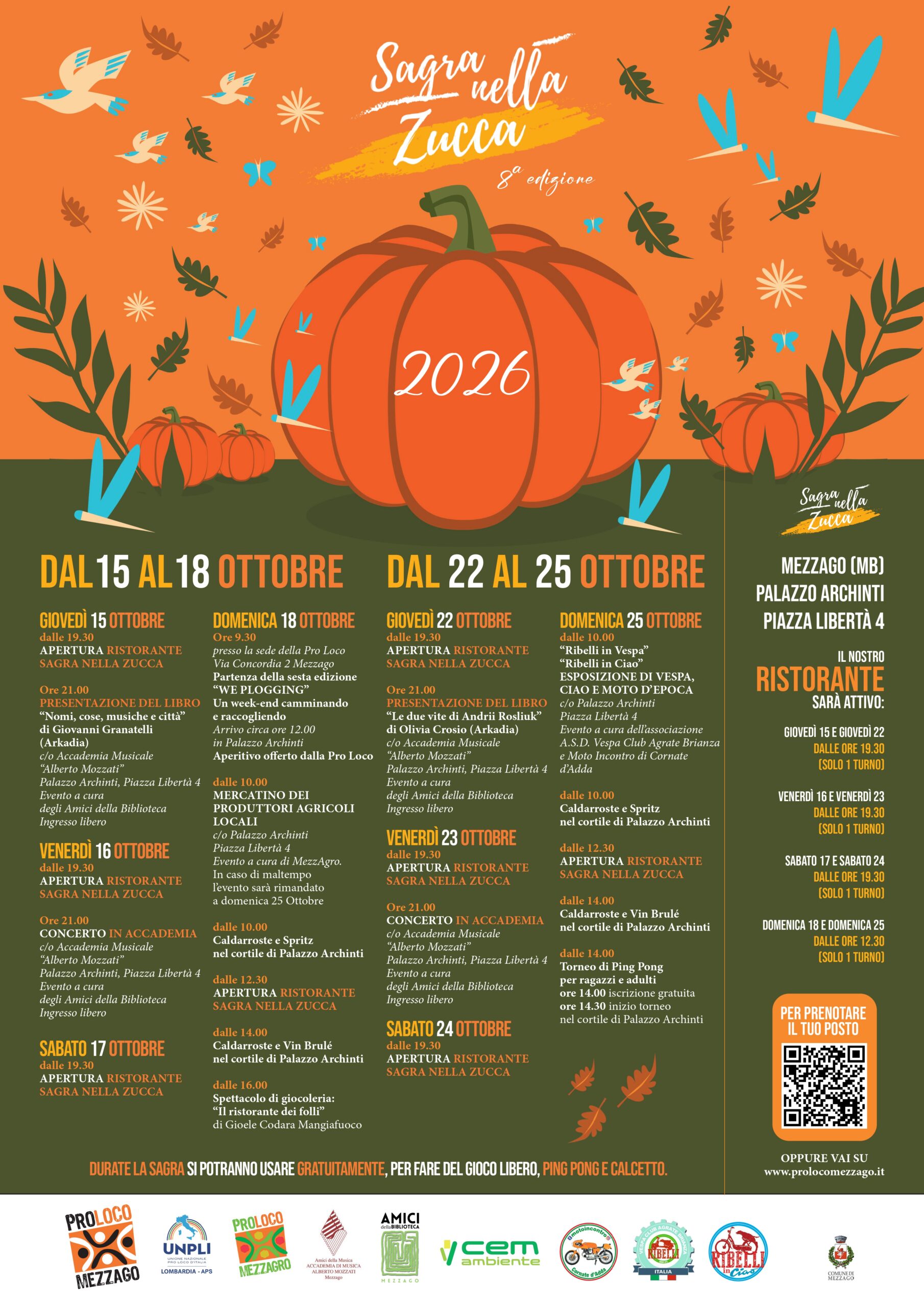 Sagra della Zucca Mezzago – Pumpkin Festival