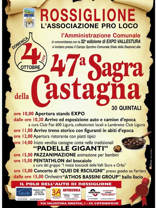Castagnata di Rossiglione