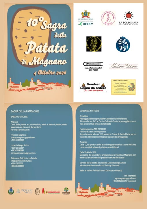 10th Sagra della Patata in Magnano