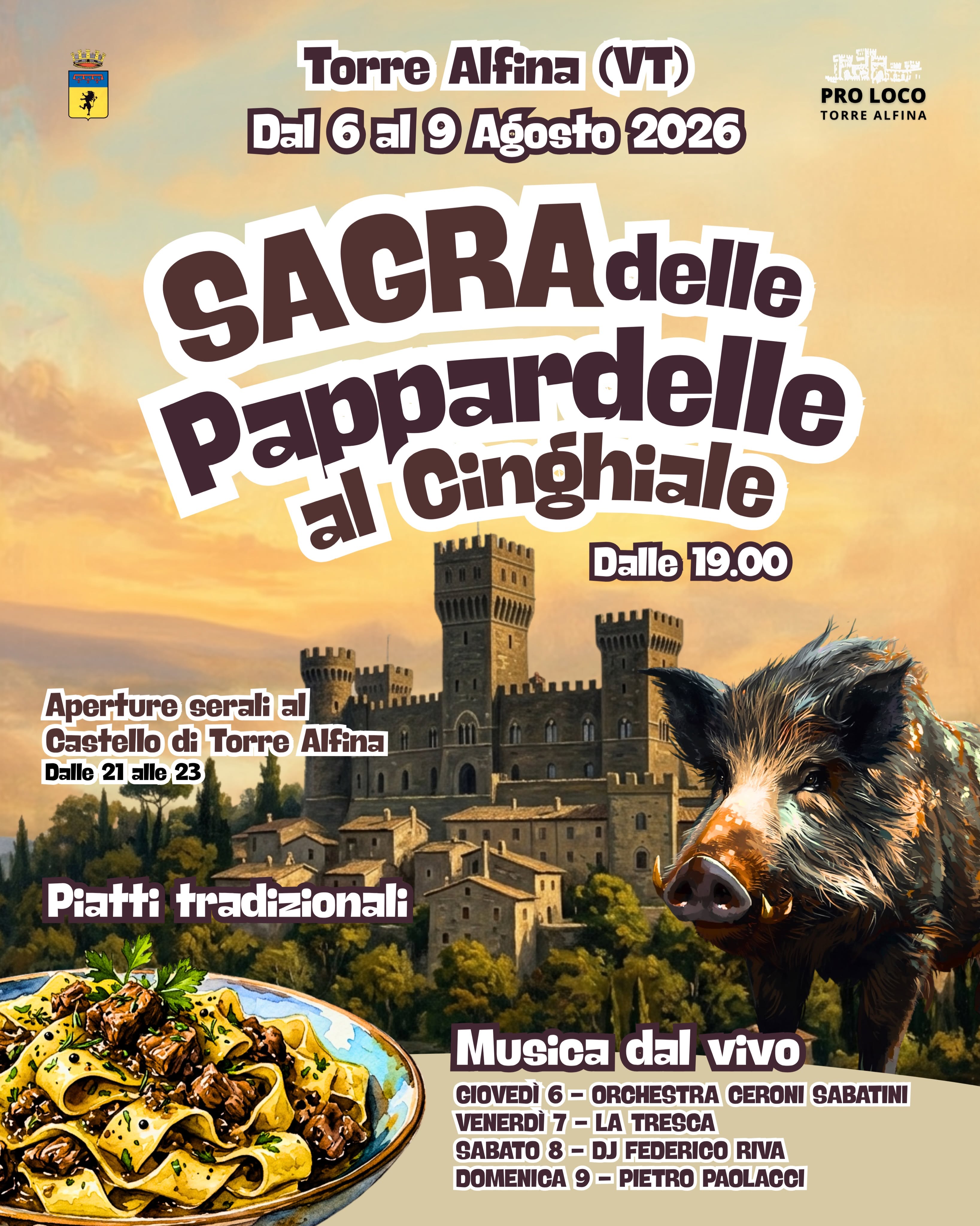 Sagra delle Pappardelle al Cinghiale