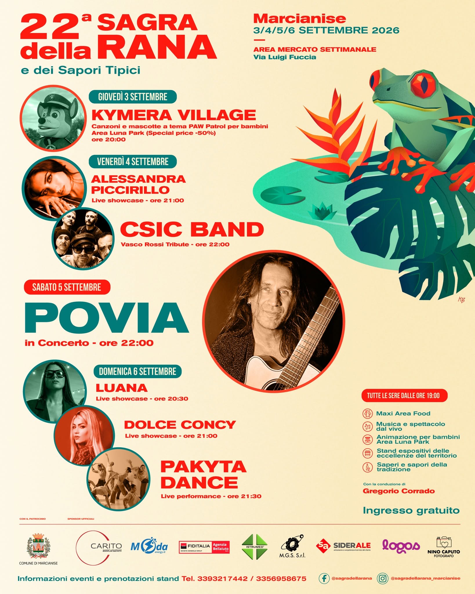 Sagra della Rana e dei Sapori Tipici – Frog and Traditional Flavors Festival