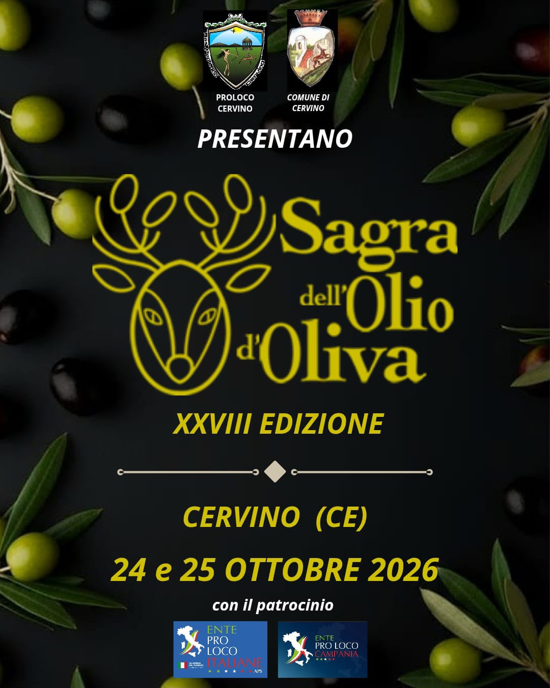 Sagra dell'olio d'oliva in Cervino