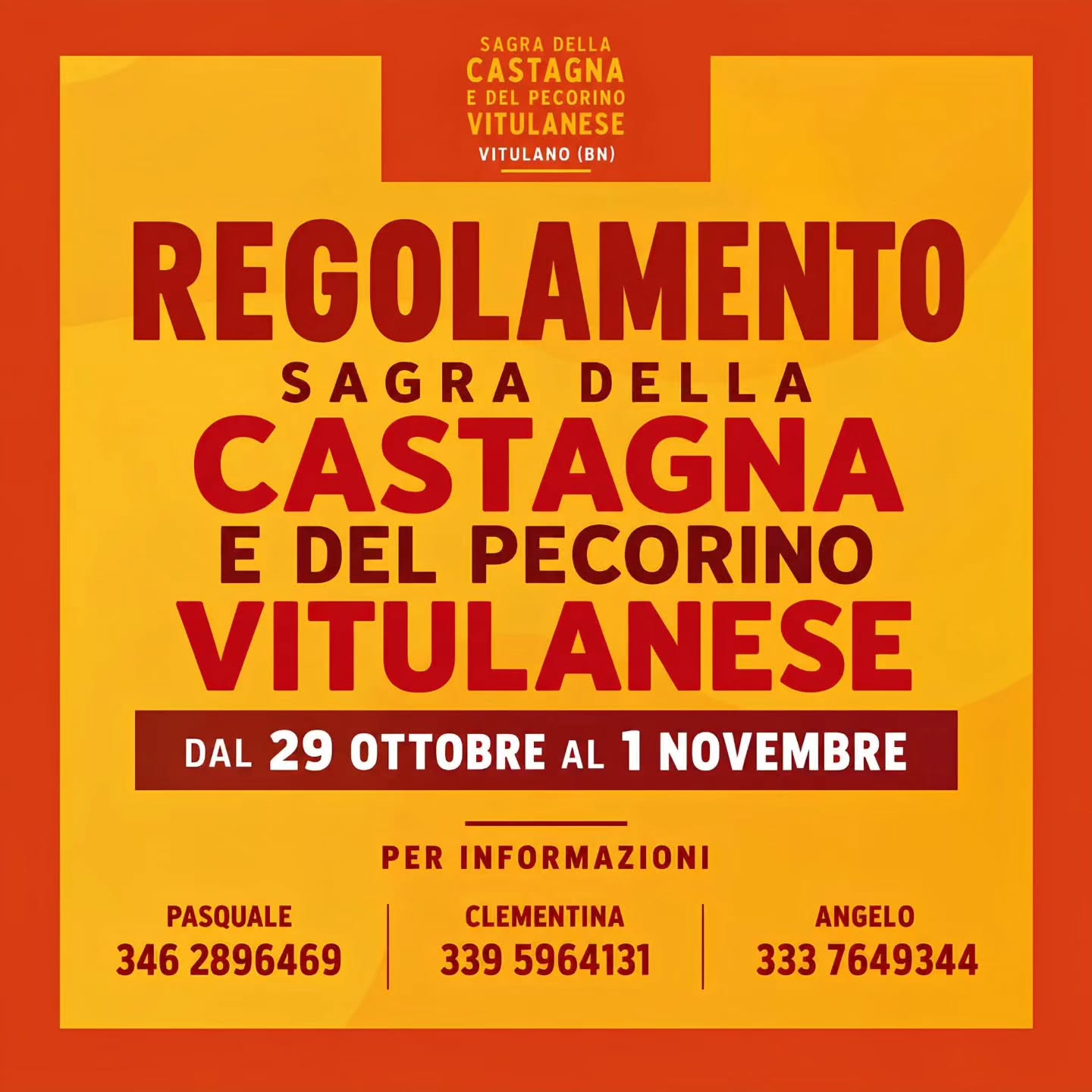 Sagra della castagna e del pecorino vitulanese
