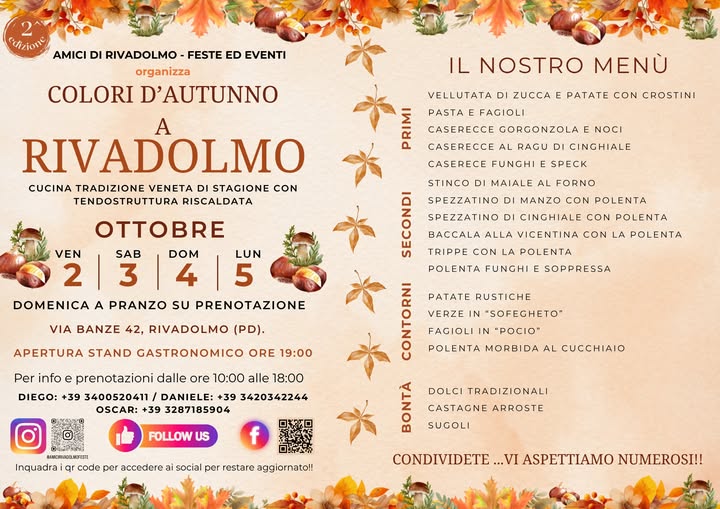Colori d'Autunno in Rivadolmo