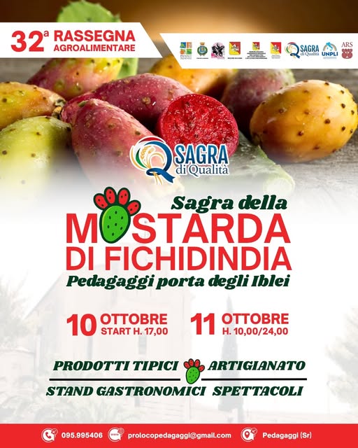 Prickly Pear Mostarda Festival in Pedagaggi