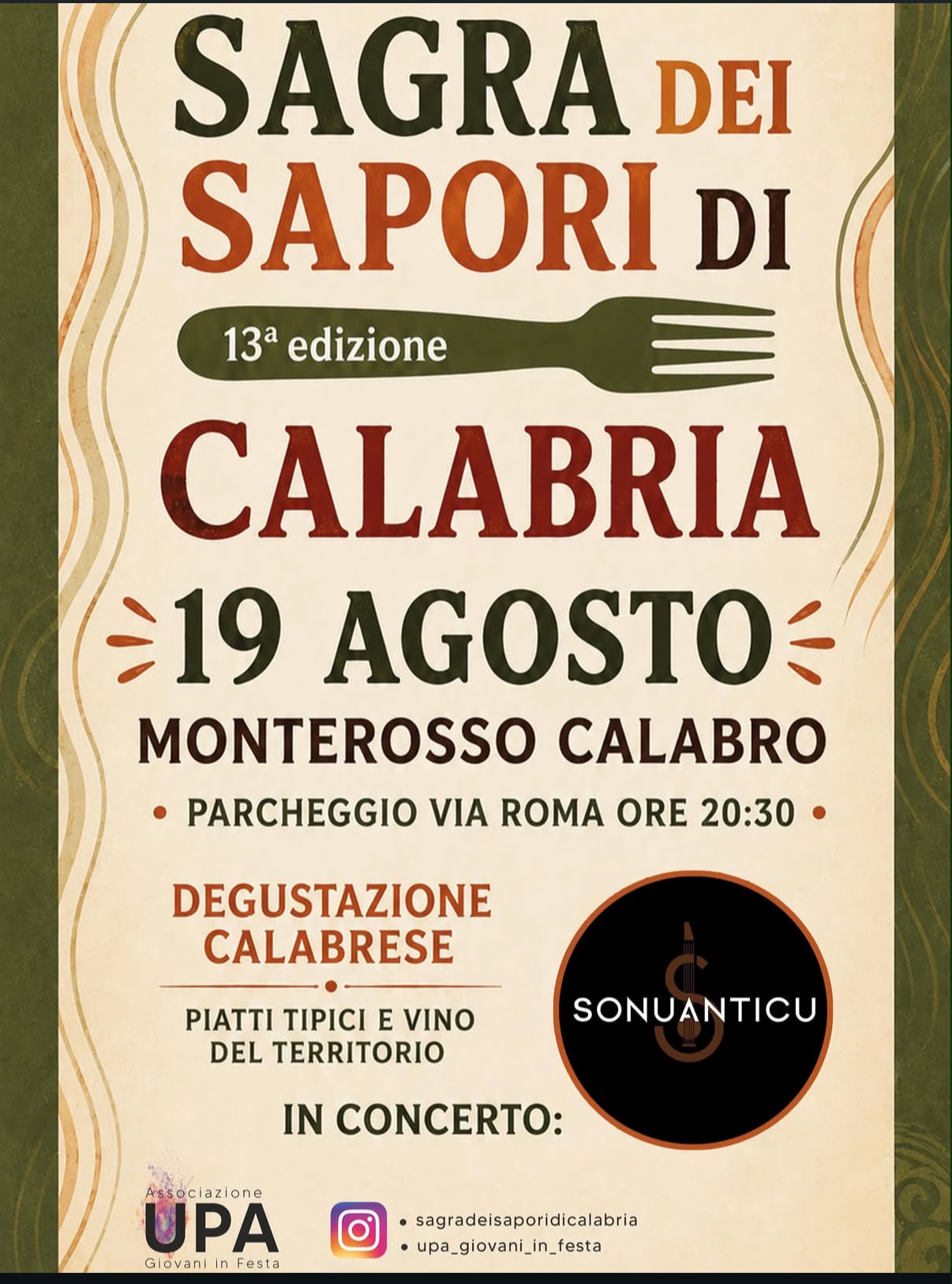 Sagra dei Sapori di Calabria a Monterosso