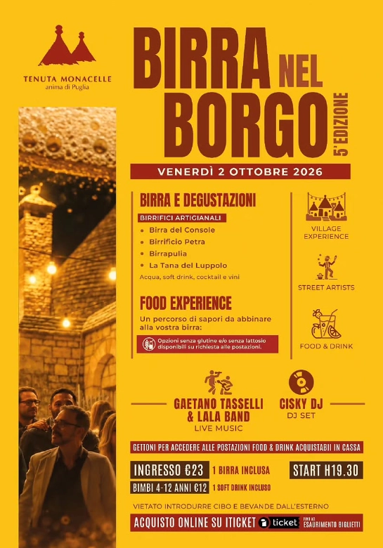 Birra nel Borgo — Craft Beer & Music Festival