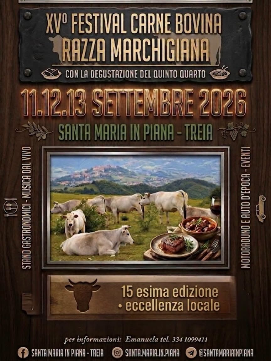 Festival della Carne Bovina di Razza Marchigiana
