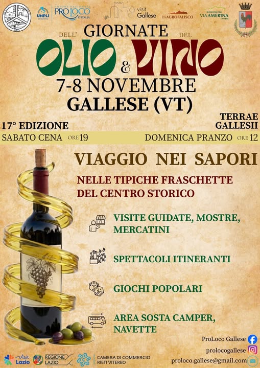 Giornate dell'Olio e del Vino