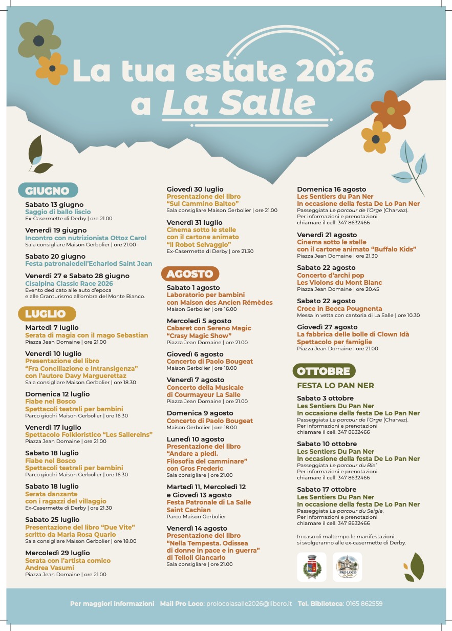 Festa di San Cassiano e la Badoche – La Salle