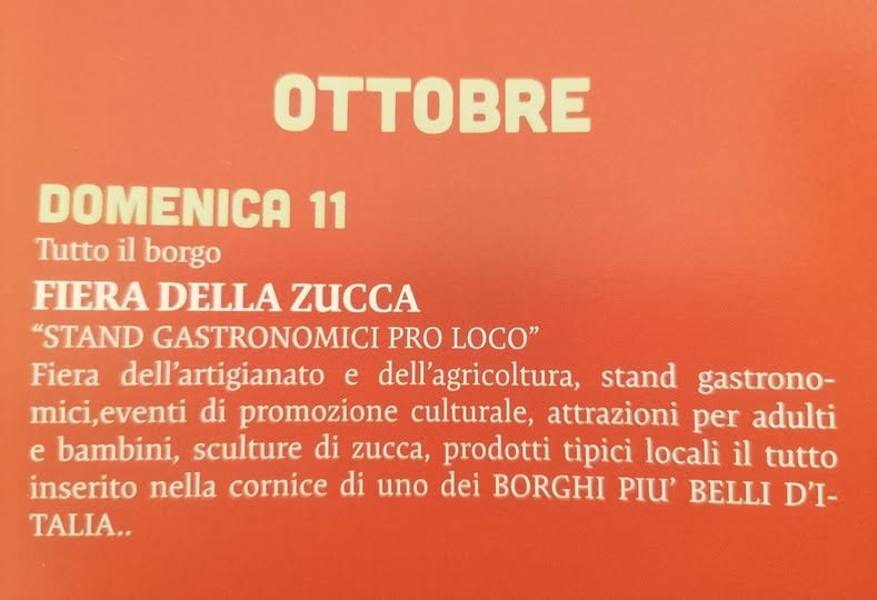 Fiera della Zucca in Zuccarello