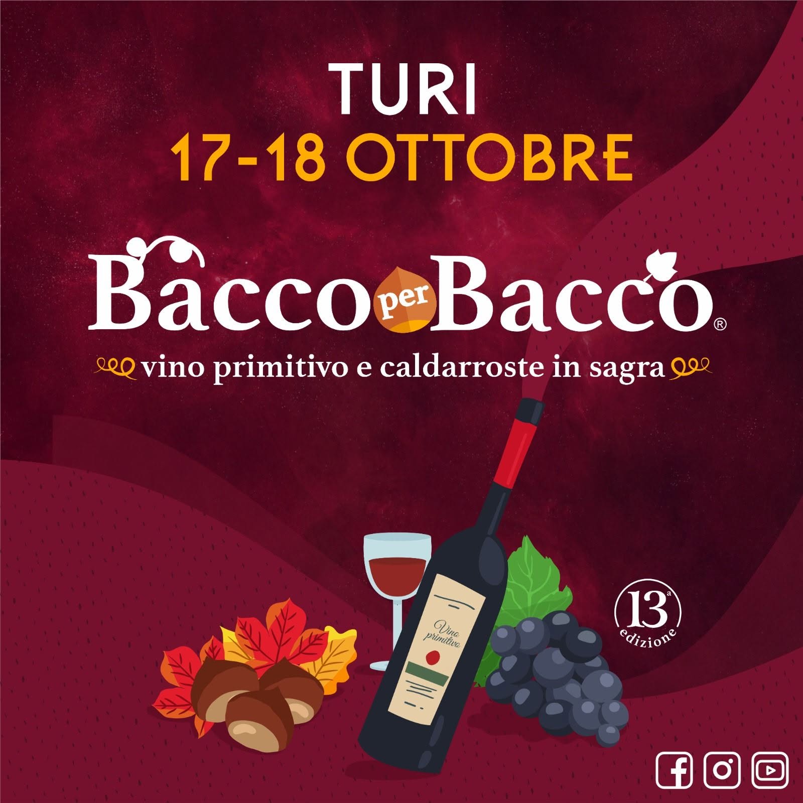 13° Bacco per Bacco Wine Festival