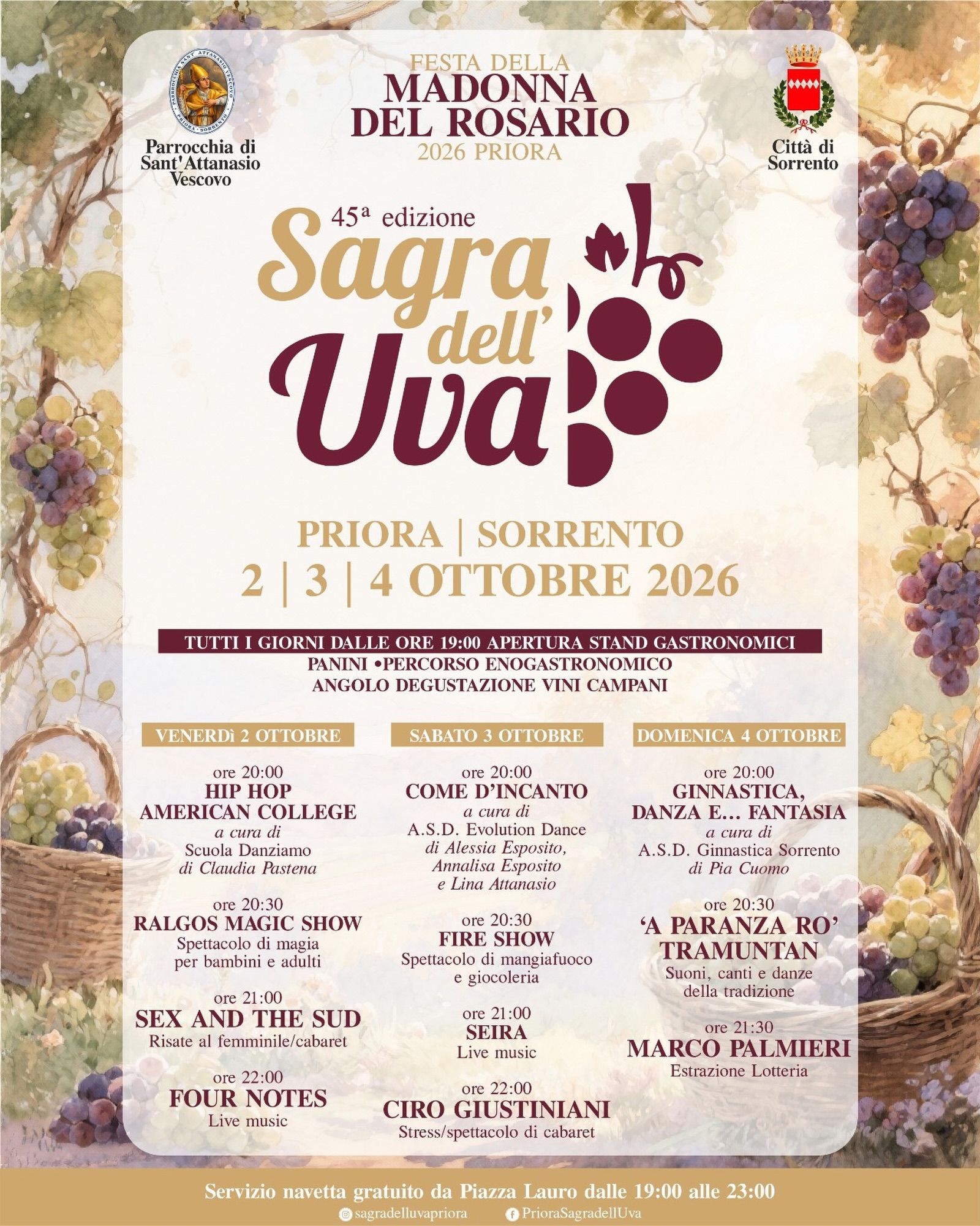 Sagra dell'Uva - Sorrento Grape Festival