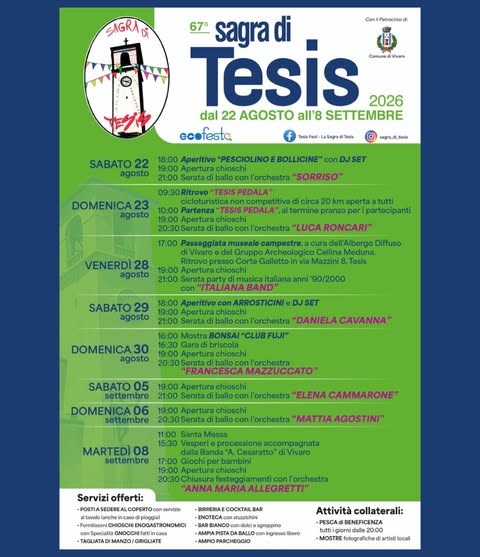 Sagra di Tesis di Vivaro