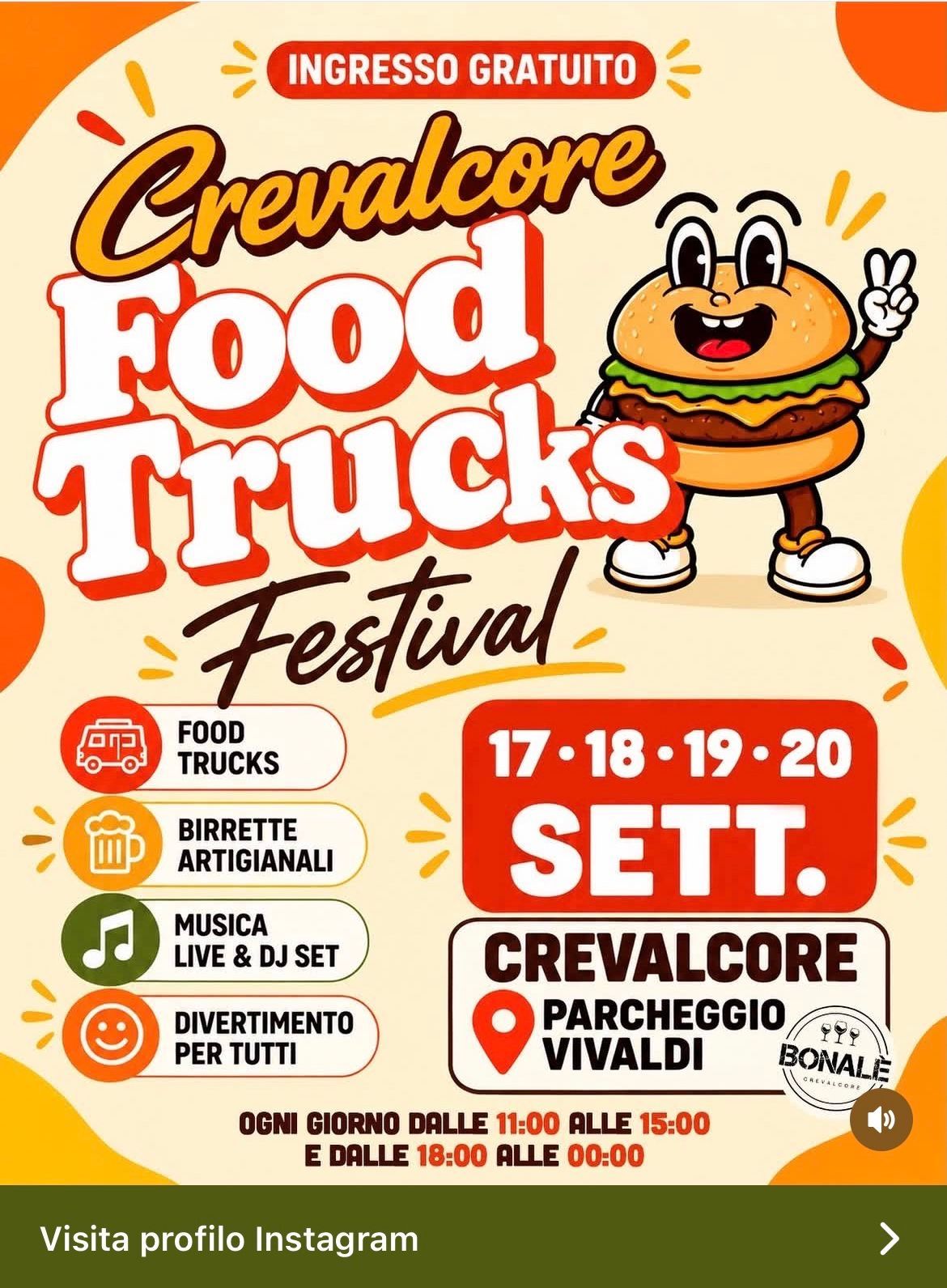 Crevalcore Food Trucks Festival