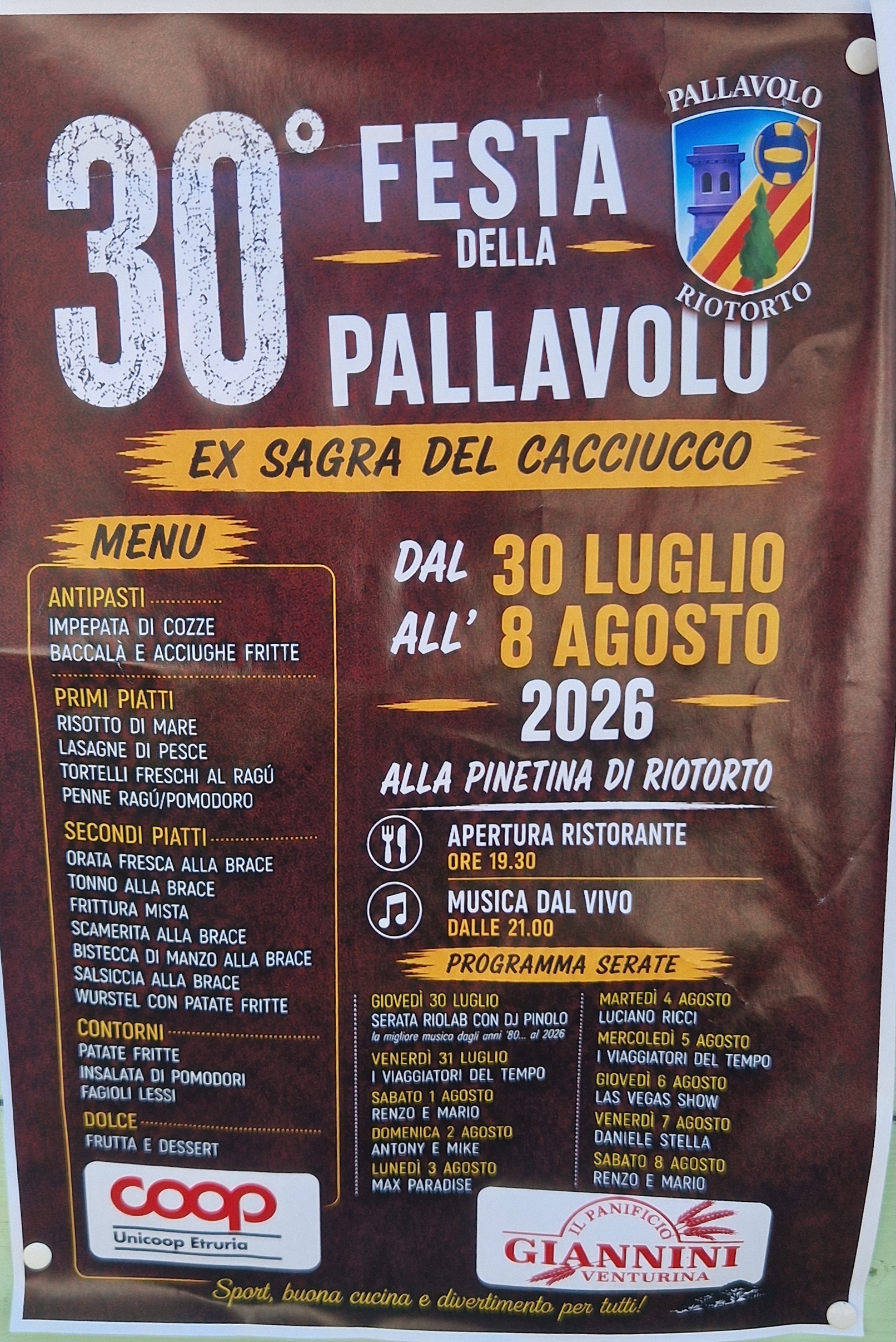 Festa Pallavolo Riotorto