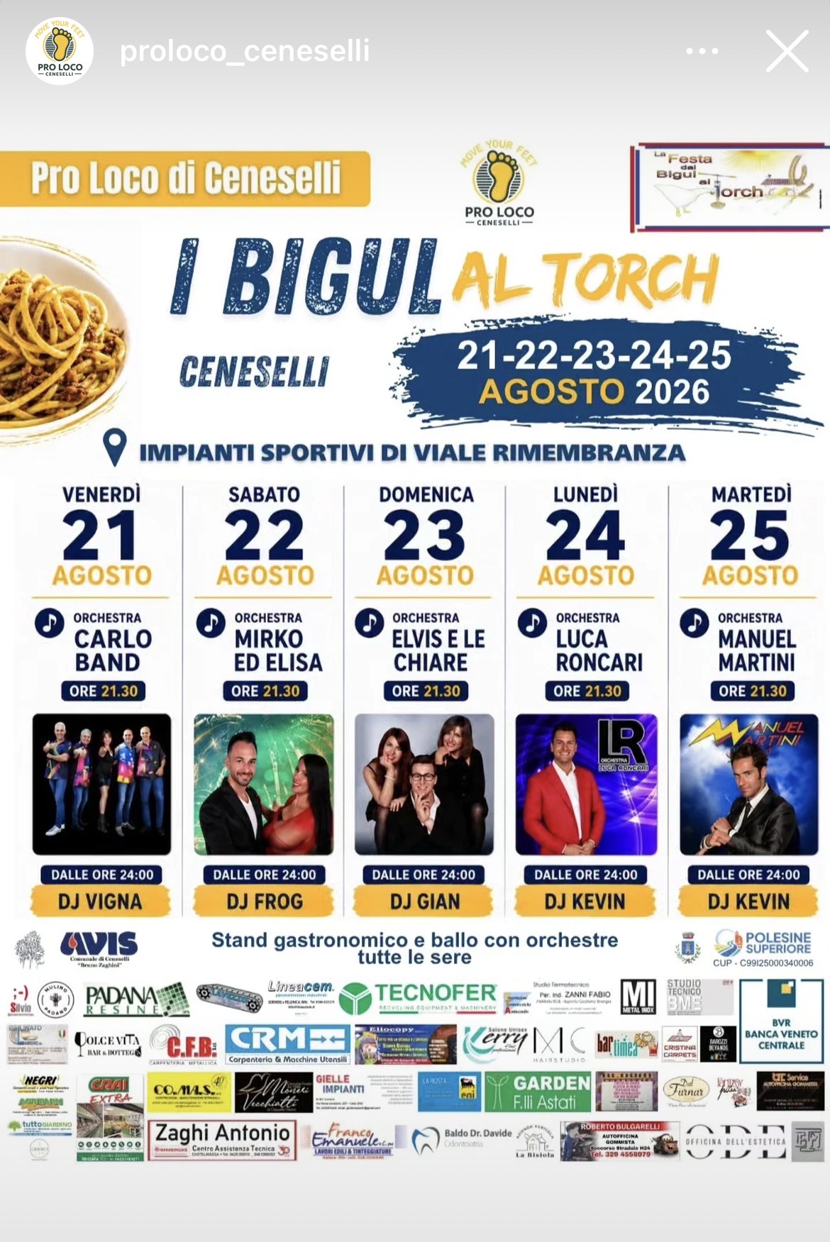 La Festa dal Bigul al Torch
