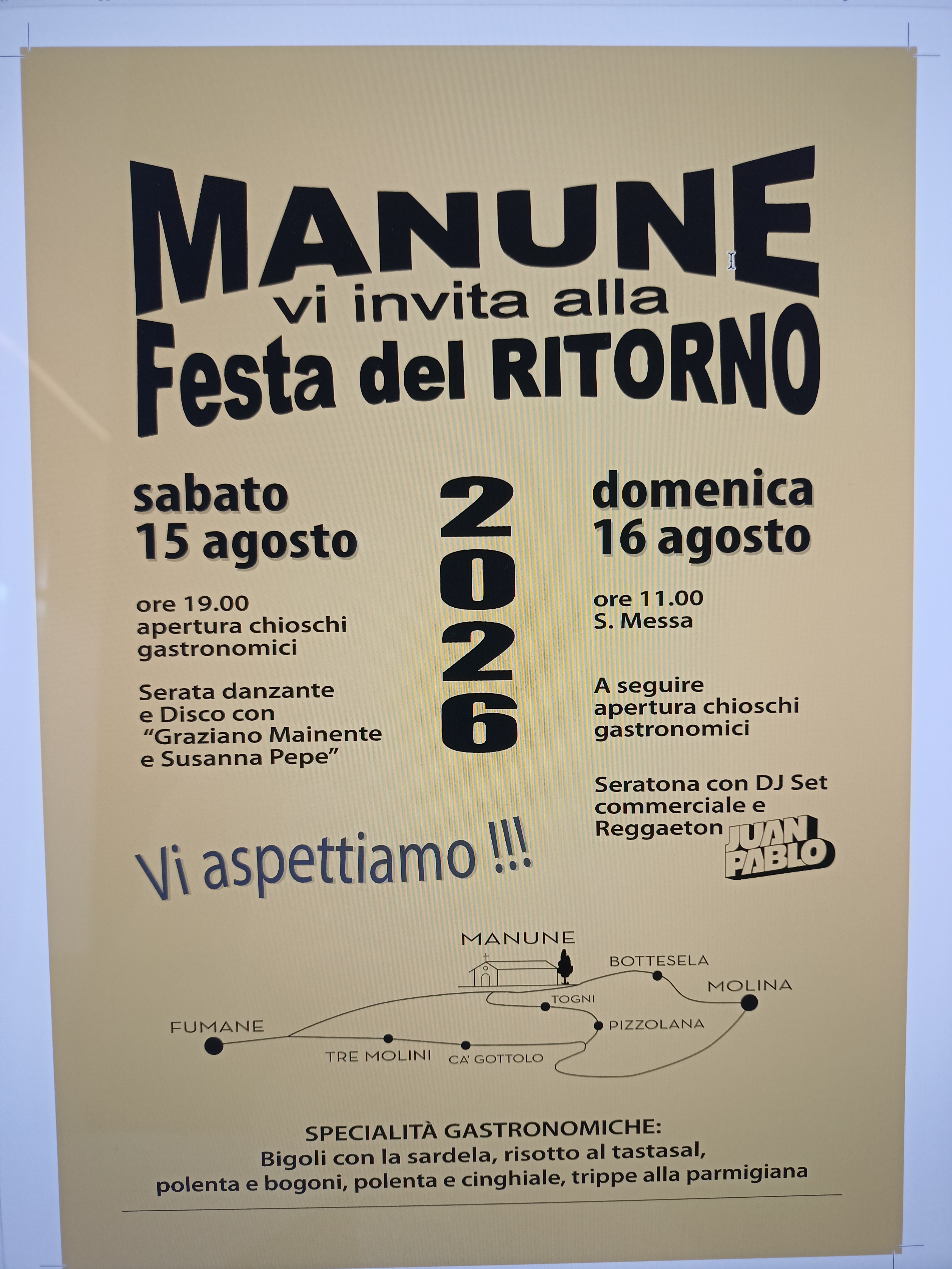 Festa del RITORNO