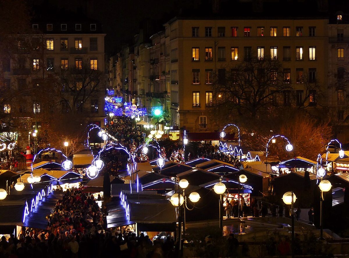 Mercatini di Natale di Lione – Place Carnot — Lione