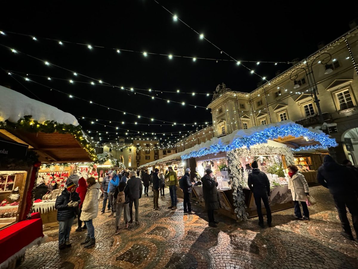 Mercatino di Natale di Aosta – Marché Vert Noël