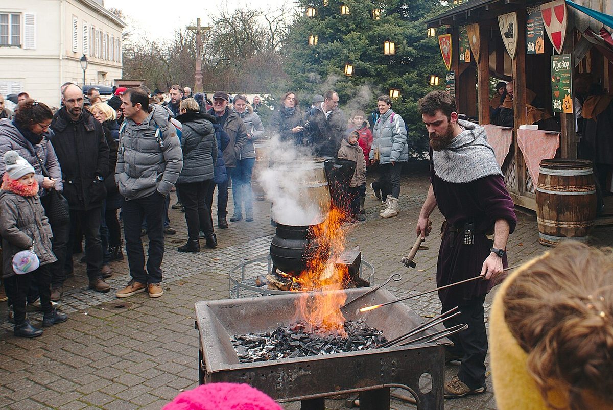 Mercatino di Natale di Ribeauvillé — Ribeauvillé