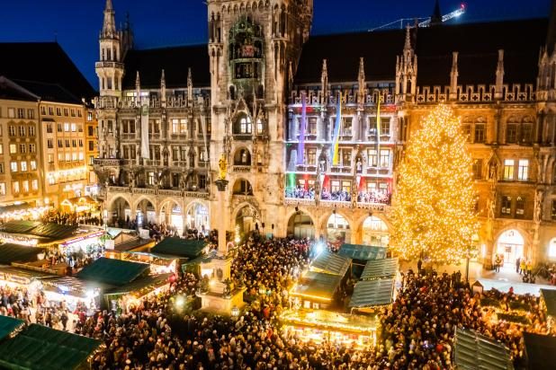 Mercatino di Natale di Monaco di Baviera – Marienplatz