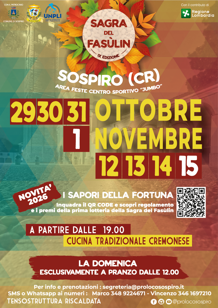 Sagra del Fasùlin - IX Edizione