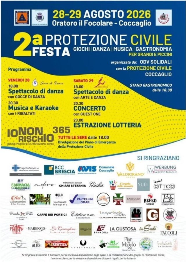 Protezione civile in Festa