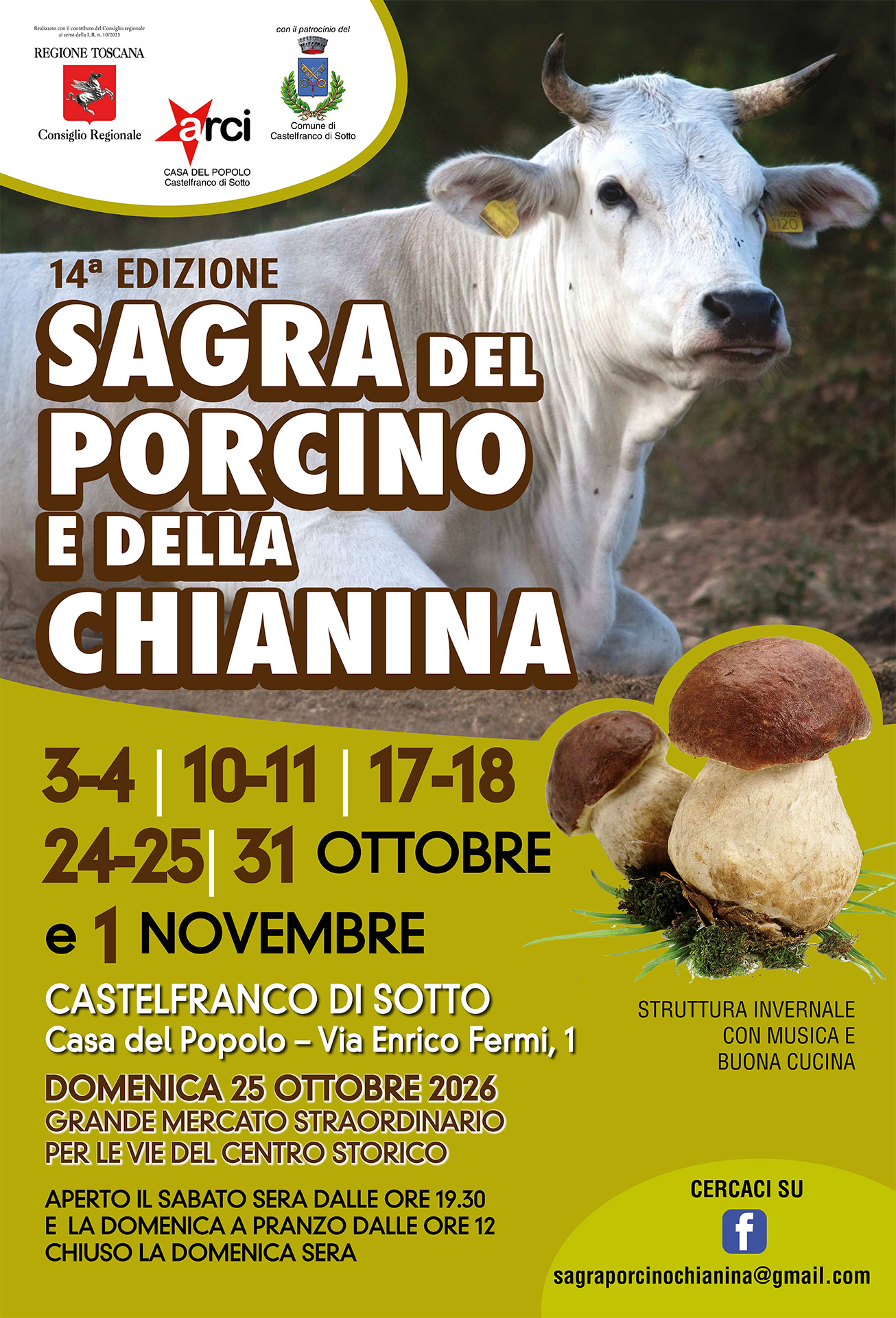 Sagra del Porcino e della Chianina