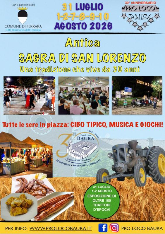 Sagra Di San Lorenzo A Baura