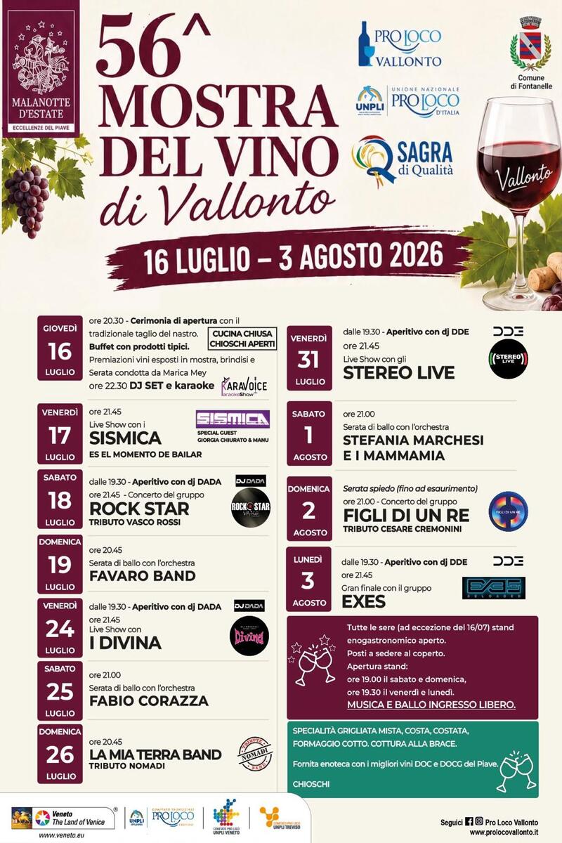 56ª Mostra del Vino di Vallonto