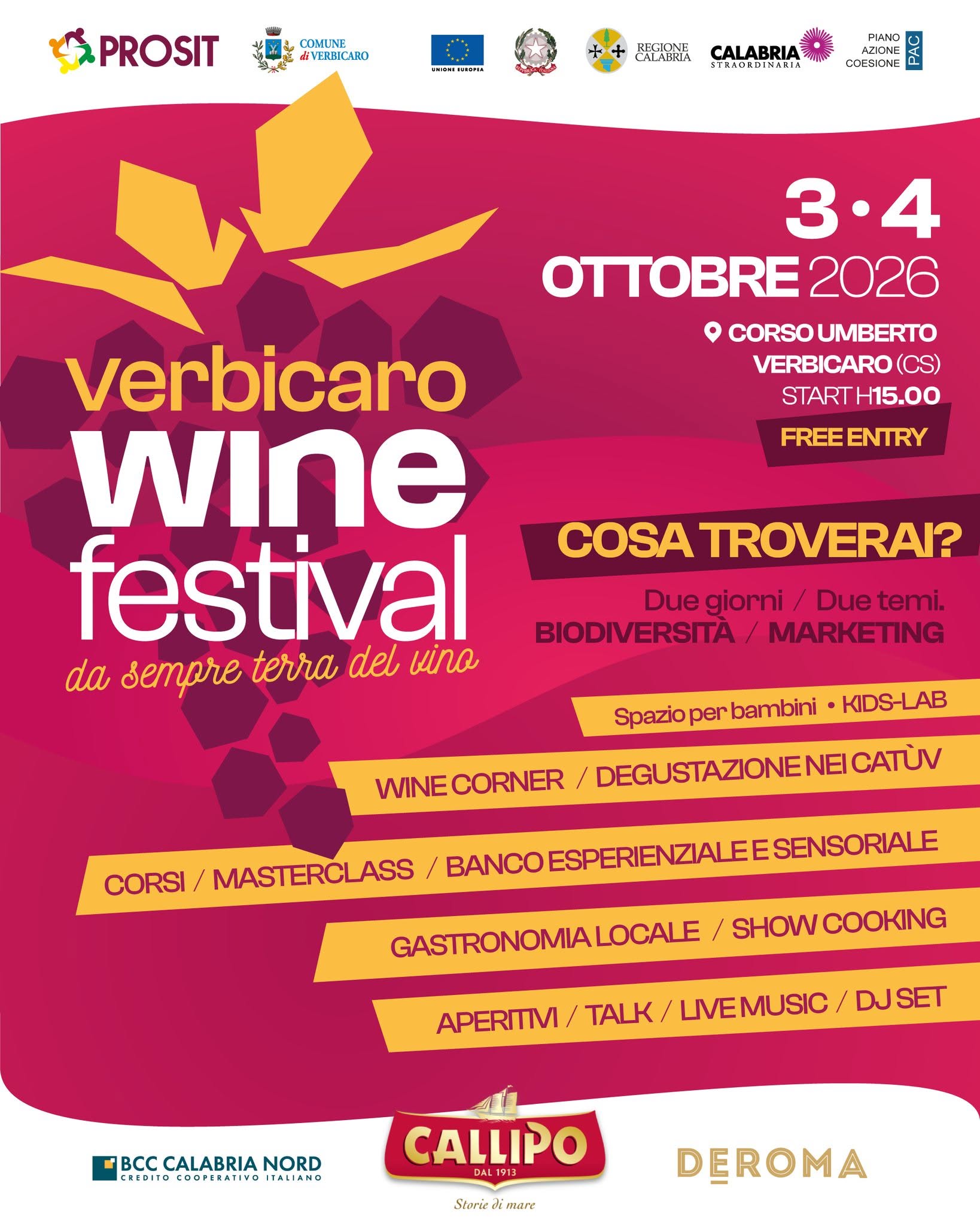 Verbicaro Wine Festival