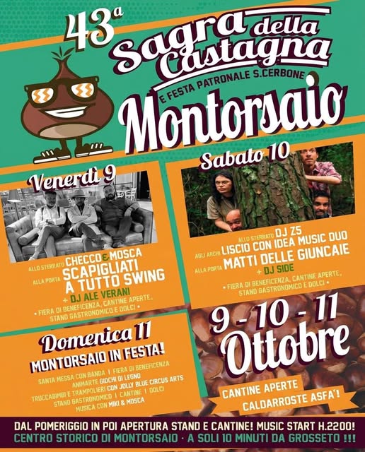 Sagra della Castagna e Festa Patronale di San Cerbone