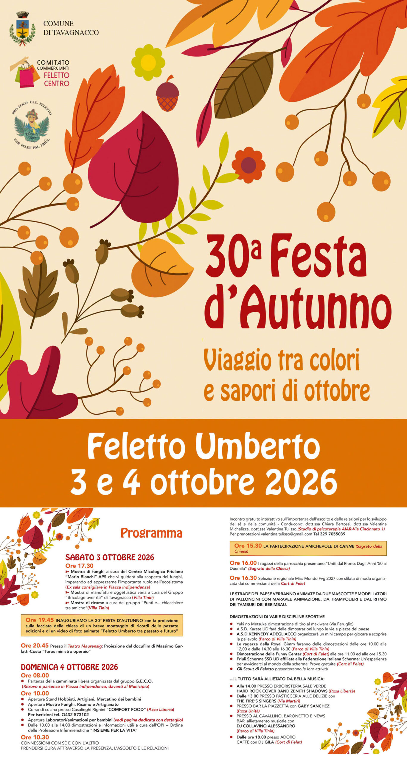 Festa d'Autunno in Feletto Umberto