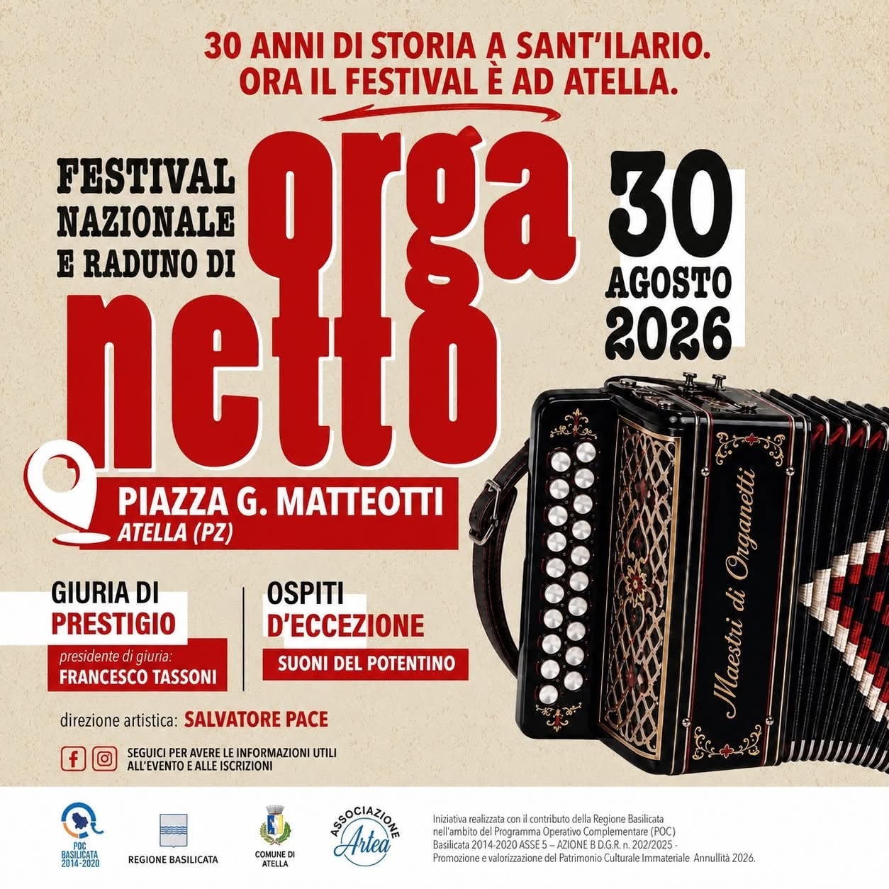 Festival Nazionale e Raduno di Organetto