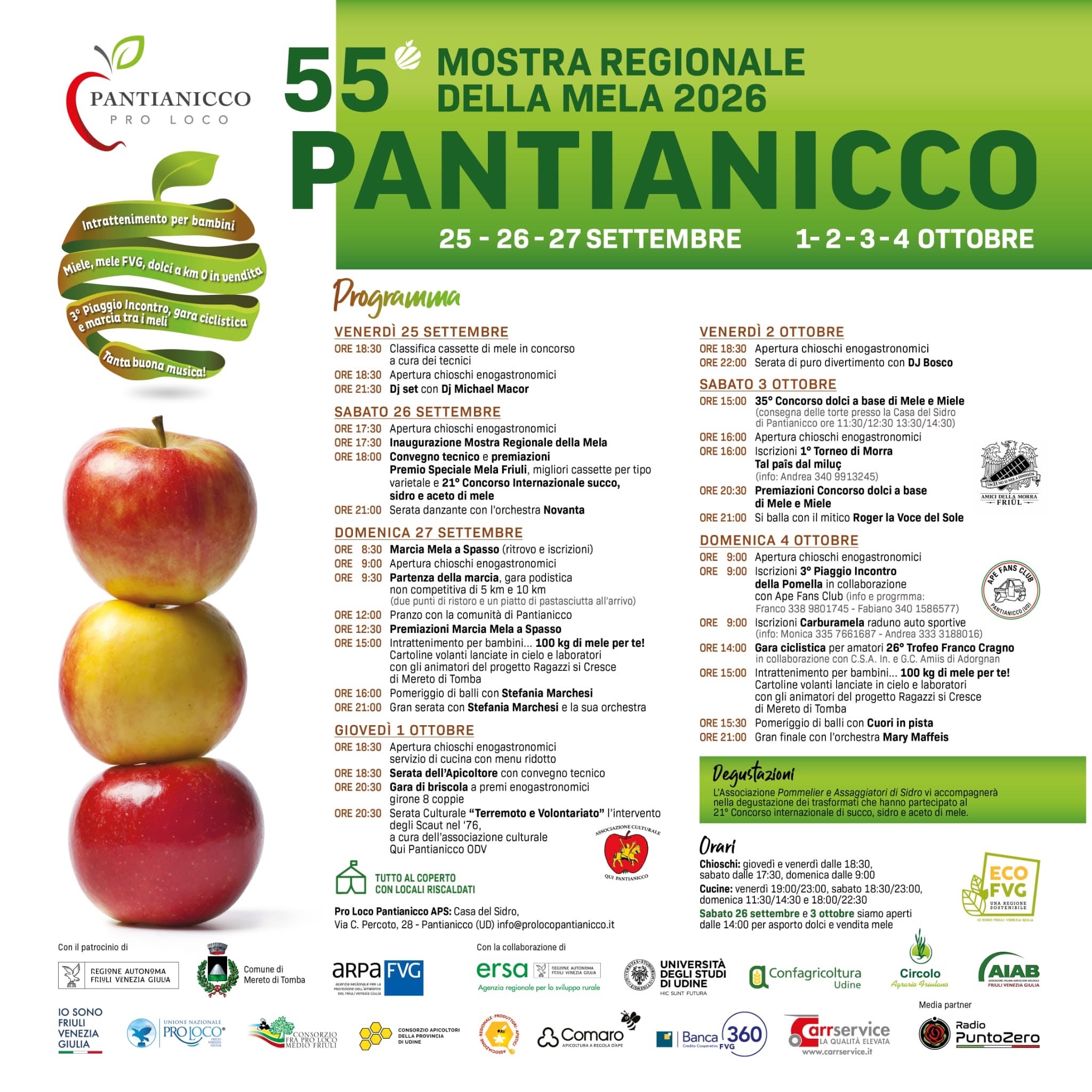 Regional Apple Exhibition in Pantianicco
