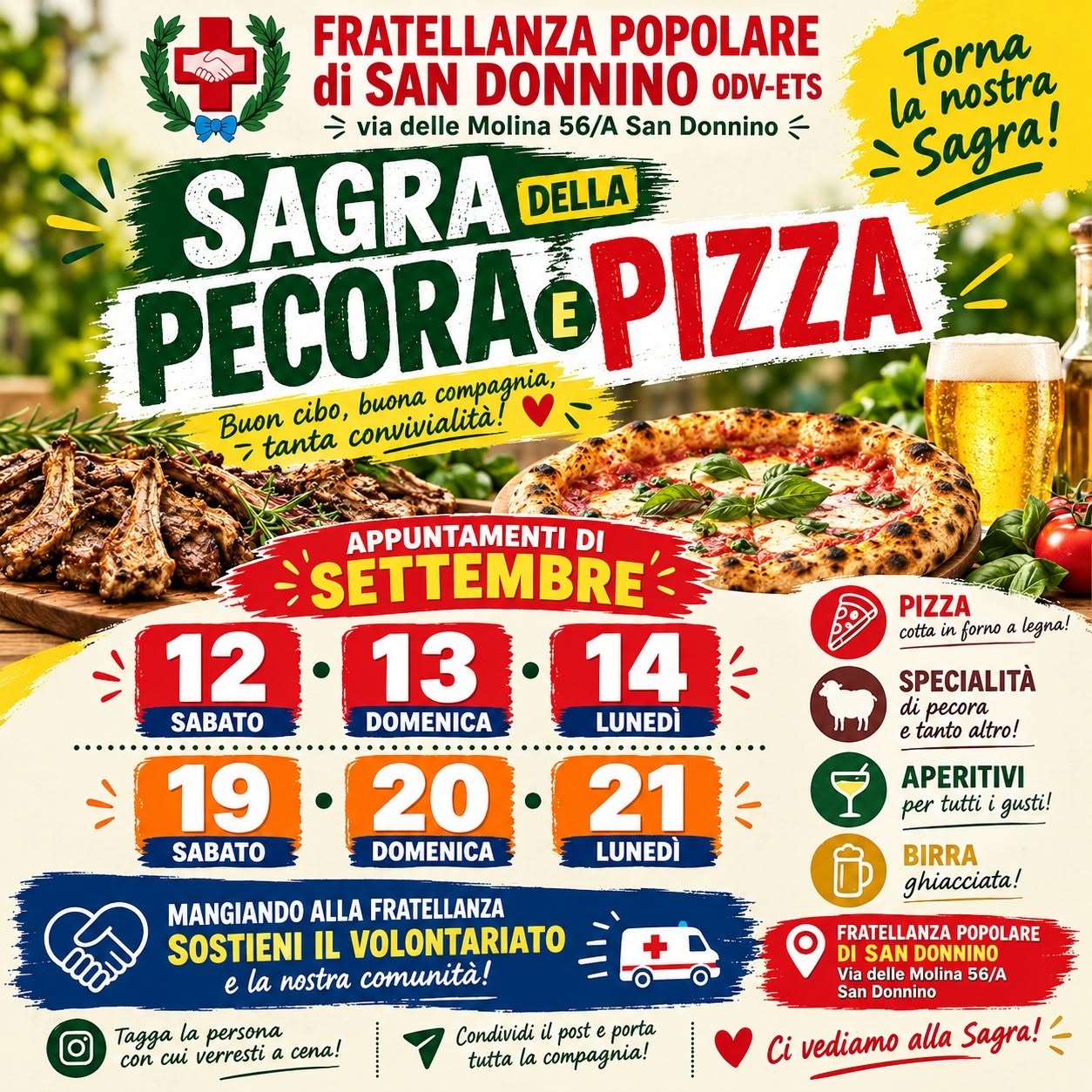 Sagra della Pecora e Pizza