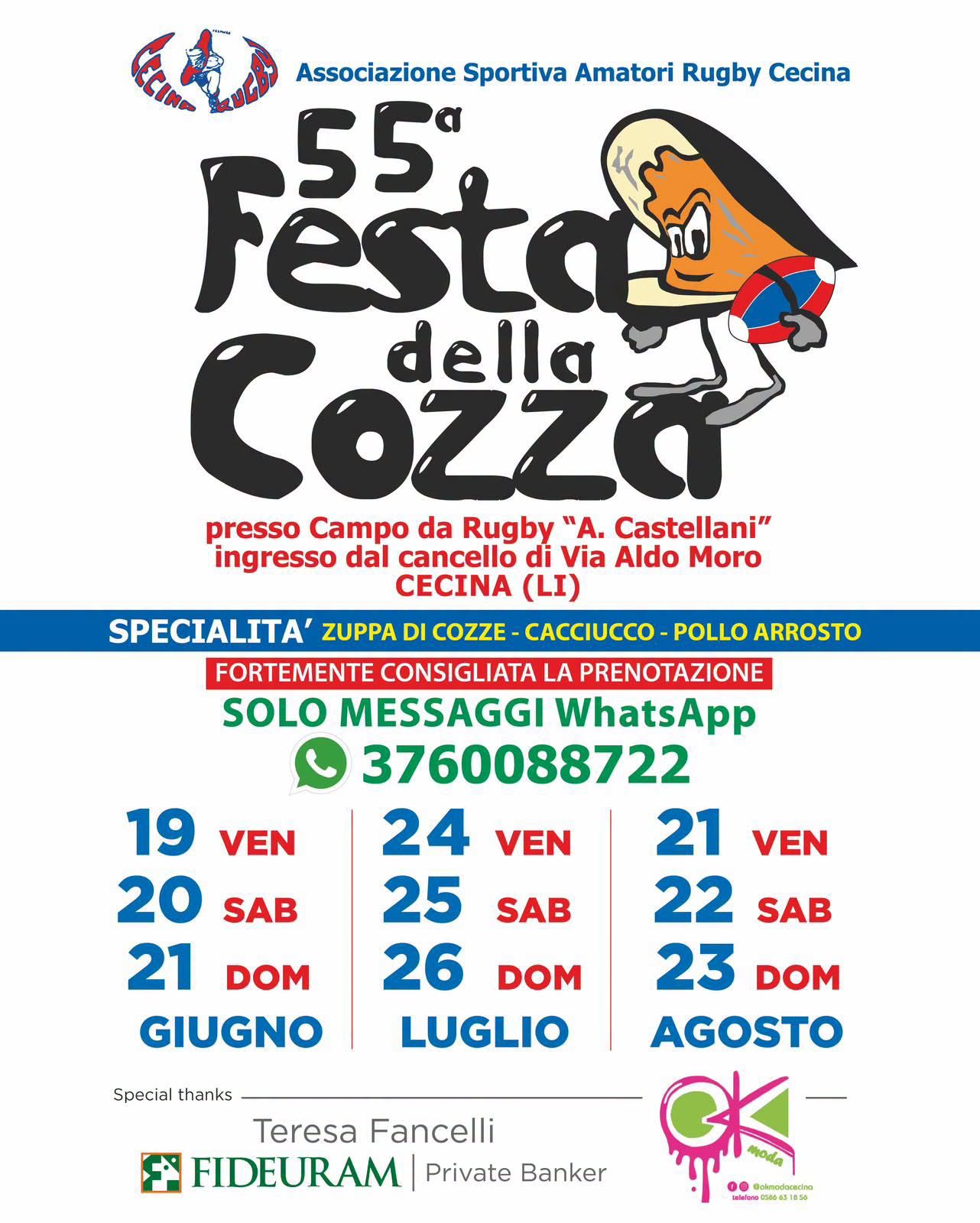 Festa della Cozza in Cecina