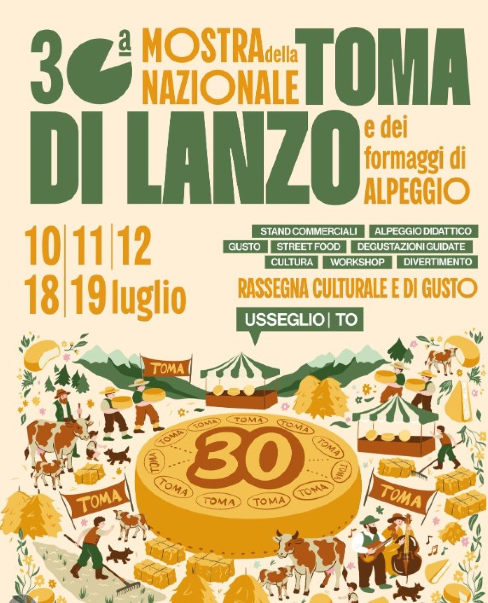 Mostra Nazionale della Toma di Lanzo e dei Formaggi di Alpeggio