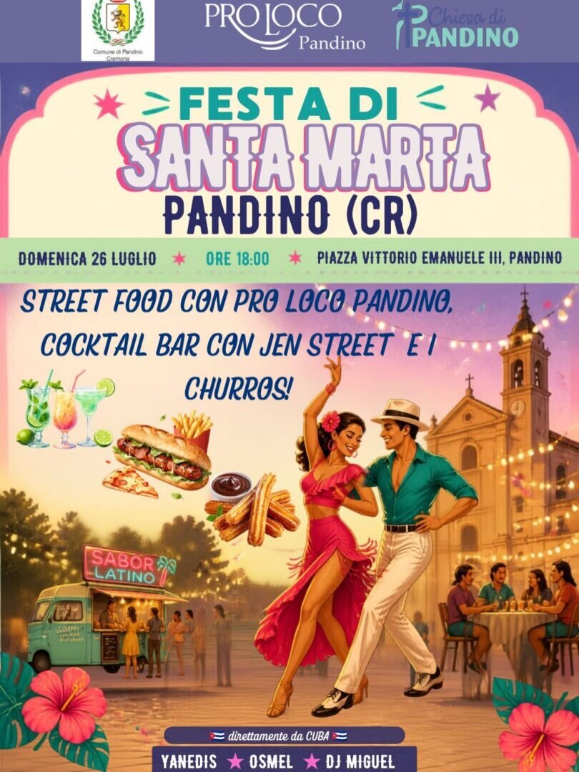 Festa di santa marta a Pandino