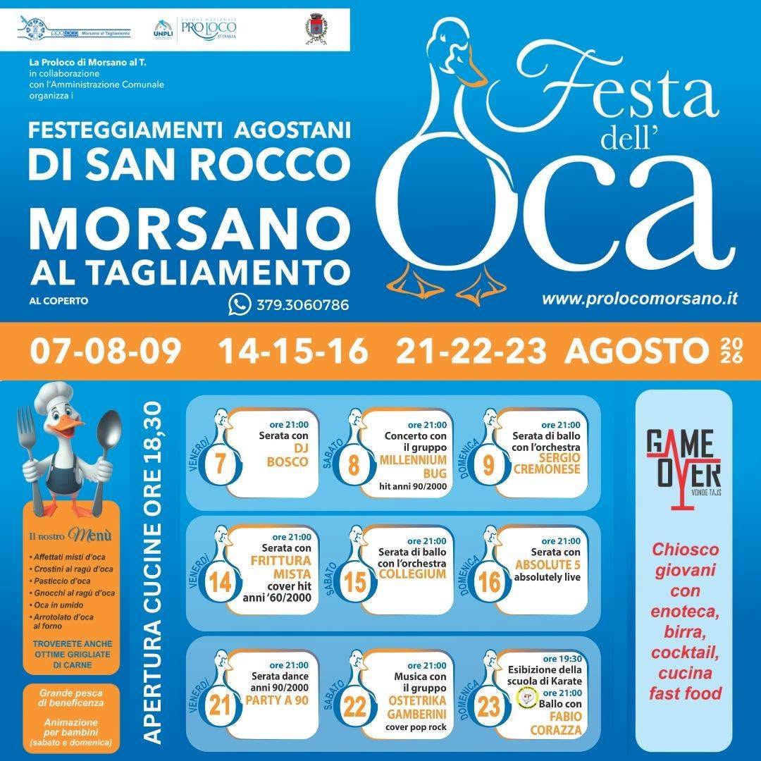 Festeggiamenti Agostani di San Rocco / Festa dell’Oca
