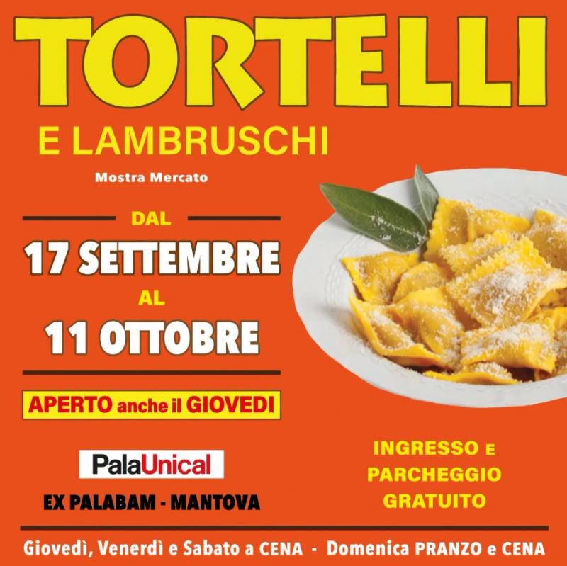 Tortelli e Lambruschi