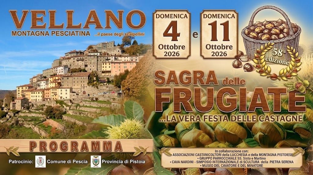 Sagra delle Frugiate – Chestnut Festival in Vellano