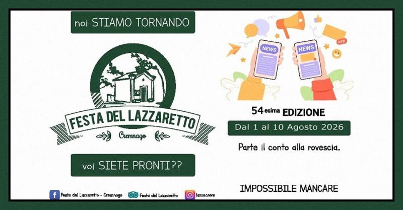 Festa del Lazzaretto a Cremnago